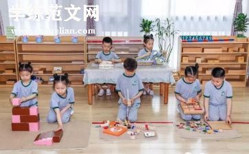 小小班蒙氏数学教案优质6篇