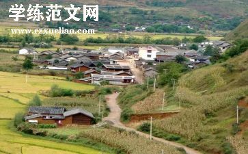 村自查报告范文模板5篇