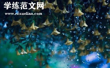 关于秋雨作文通用8篇